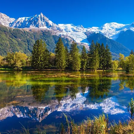 Le Cristal Gm19 Mountain View, Pool & Parking- Happy * Chamonix